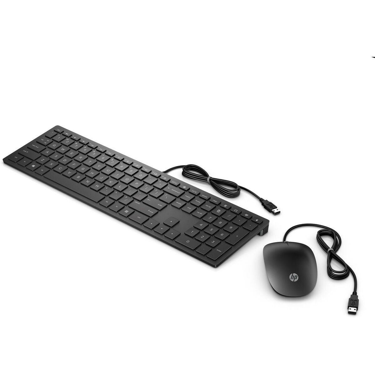 Keyboard and Mouse HP 4CE97AA Black-1
