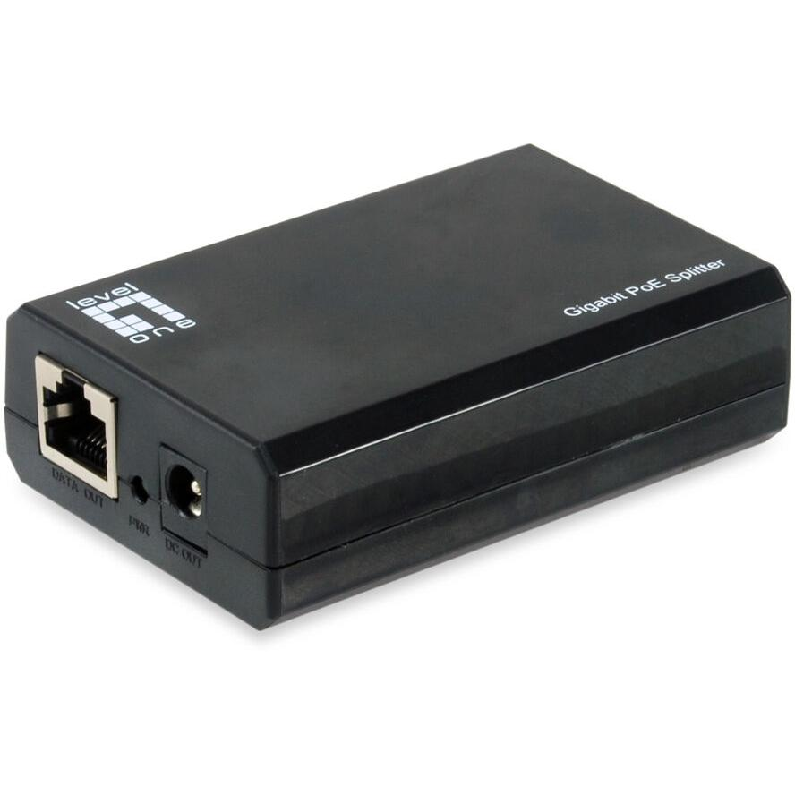 LevelOne 1x GE PoE-Splitter Adapter POS-5000 60W PoE (POS-5000)-0
