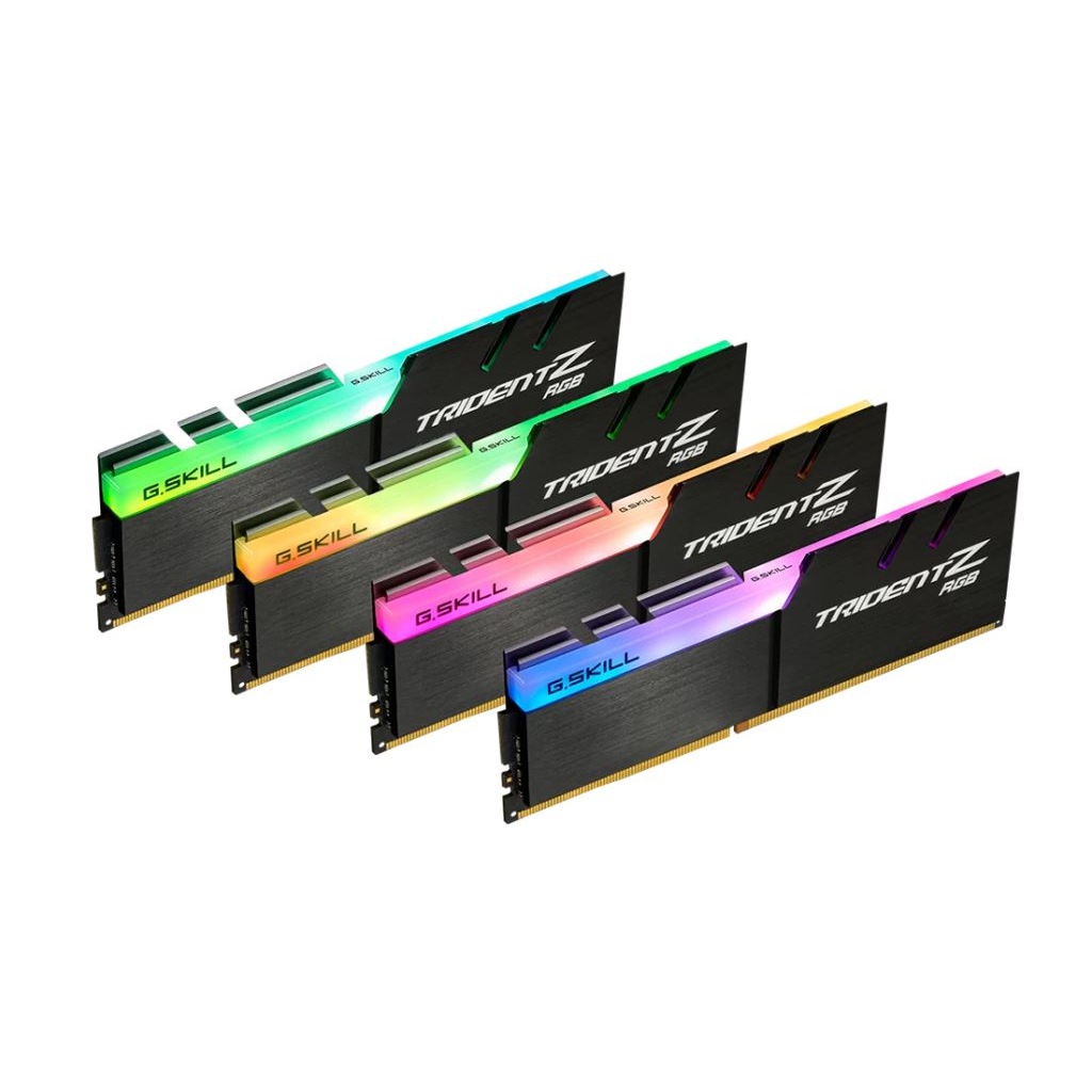 32GB 4000MHz DDR4 RAM G.Skill Trident Z RGB CL18 (4x8GB) (F4-4000C18Q-32GTZRB) (F4-4000C18Q-32GTZRB)-0