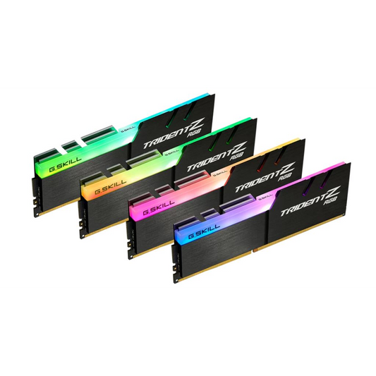32GB 4000MHz DDR4 RAM G.Skill Trident Z RGB CL18 (4x8GB) (F4-4000C18Q-32GTZRB) (F4-4000C18Q-32GTZRB)-0
