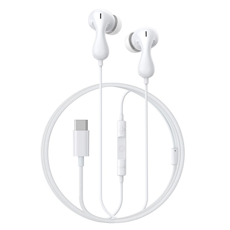 Baseus Encok CZ20 Vezetékes Fülhallgató Headset - Fehér (A00171400213-00)-0