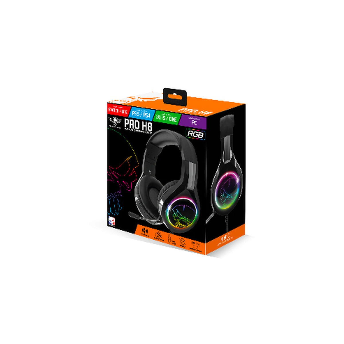 Gaming Headset with Microphone Spirit of Gamer Pro-H8-1