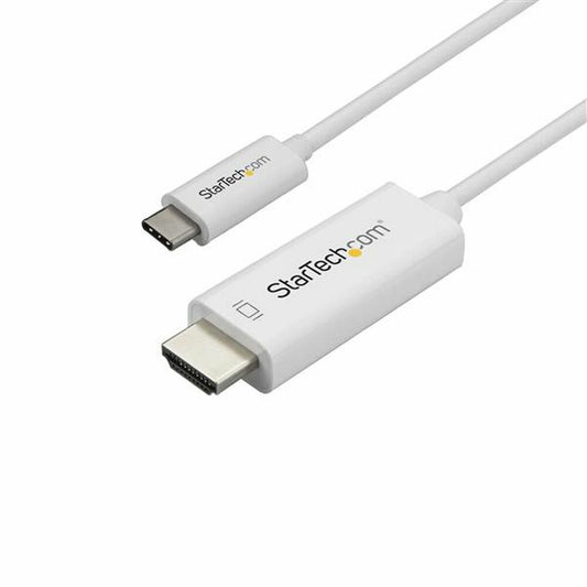 USB C to HDMI Adapter Startech CDP2HD1MWNL White-0