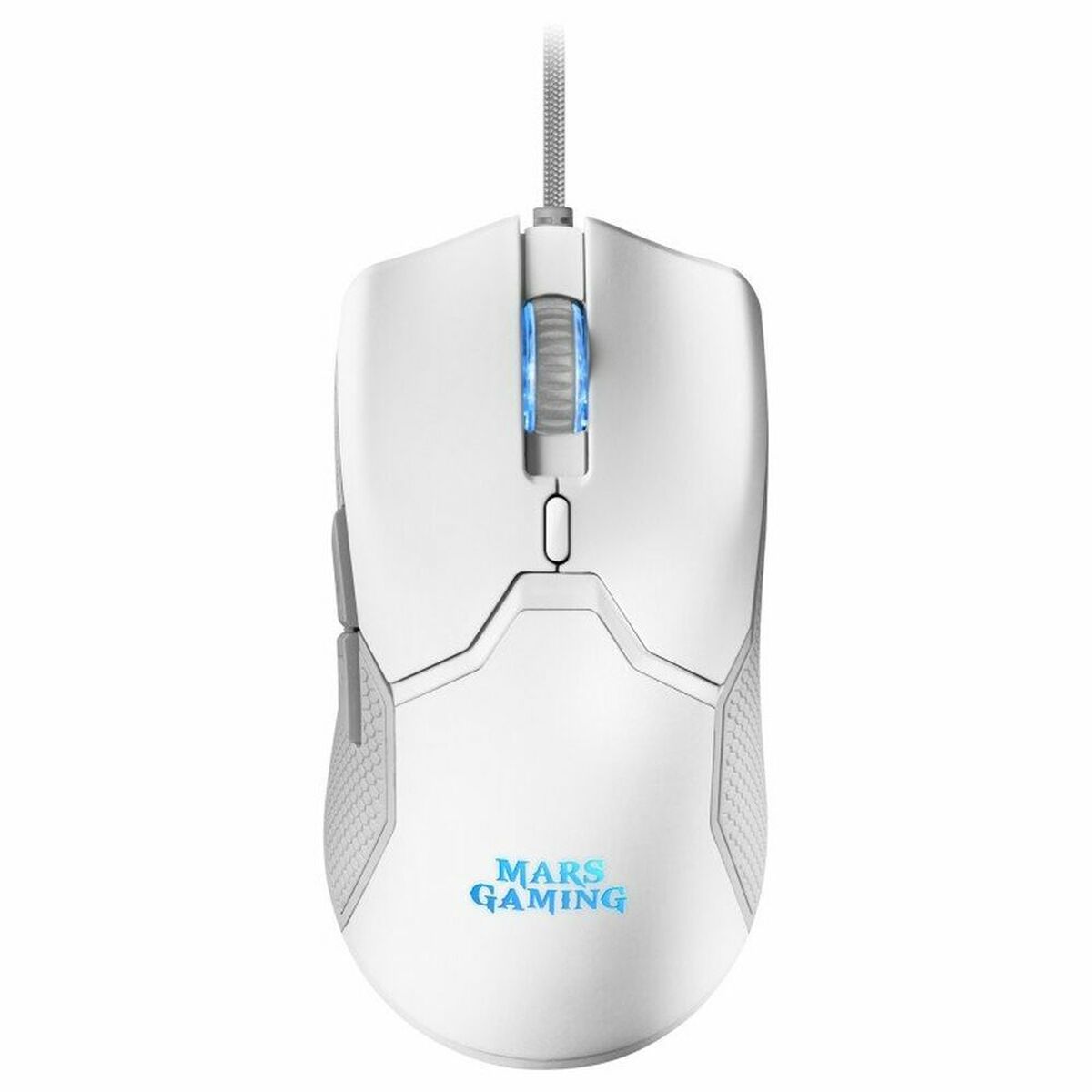 Keyboard with Gaming Mouse Mars Gaming MCPXWES White Spanish Qwerty QWERTY LED RGB-3
