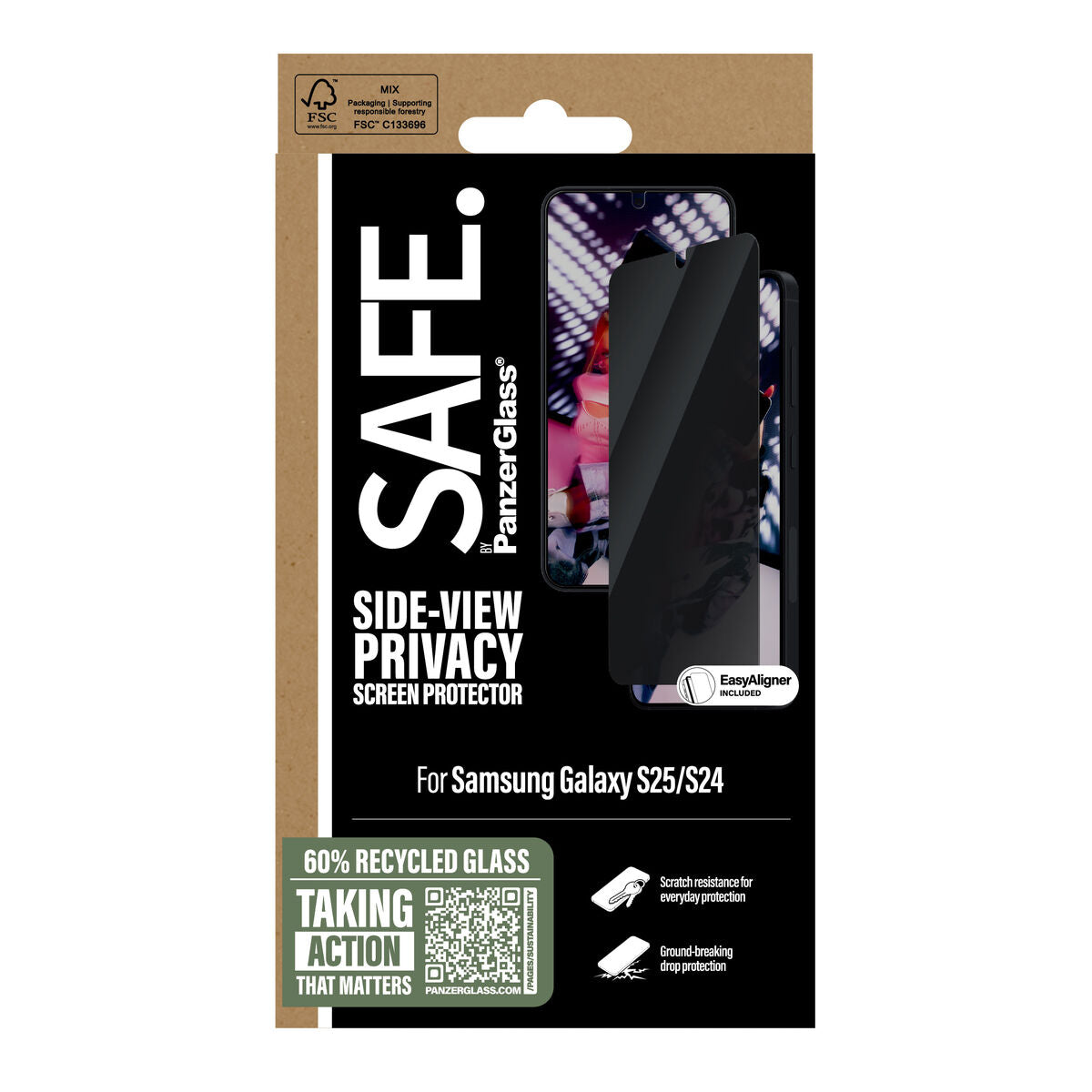 Mobile Screen Protector PanzerGlass Samsung S25-S24-1