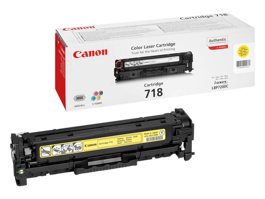 Canon 718 Y Gelb Toner – Strahlend, Langlebig & Effizient-0