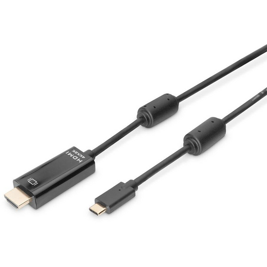 Adaptér USB-C na HDMI Assmann AK-300330-050-S černý (AK-300330-050-S)-0