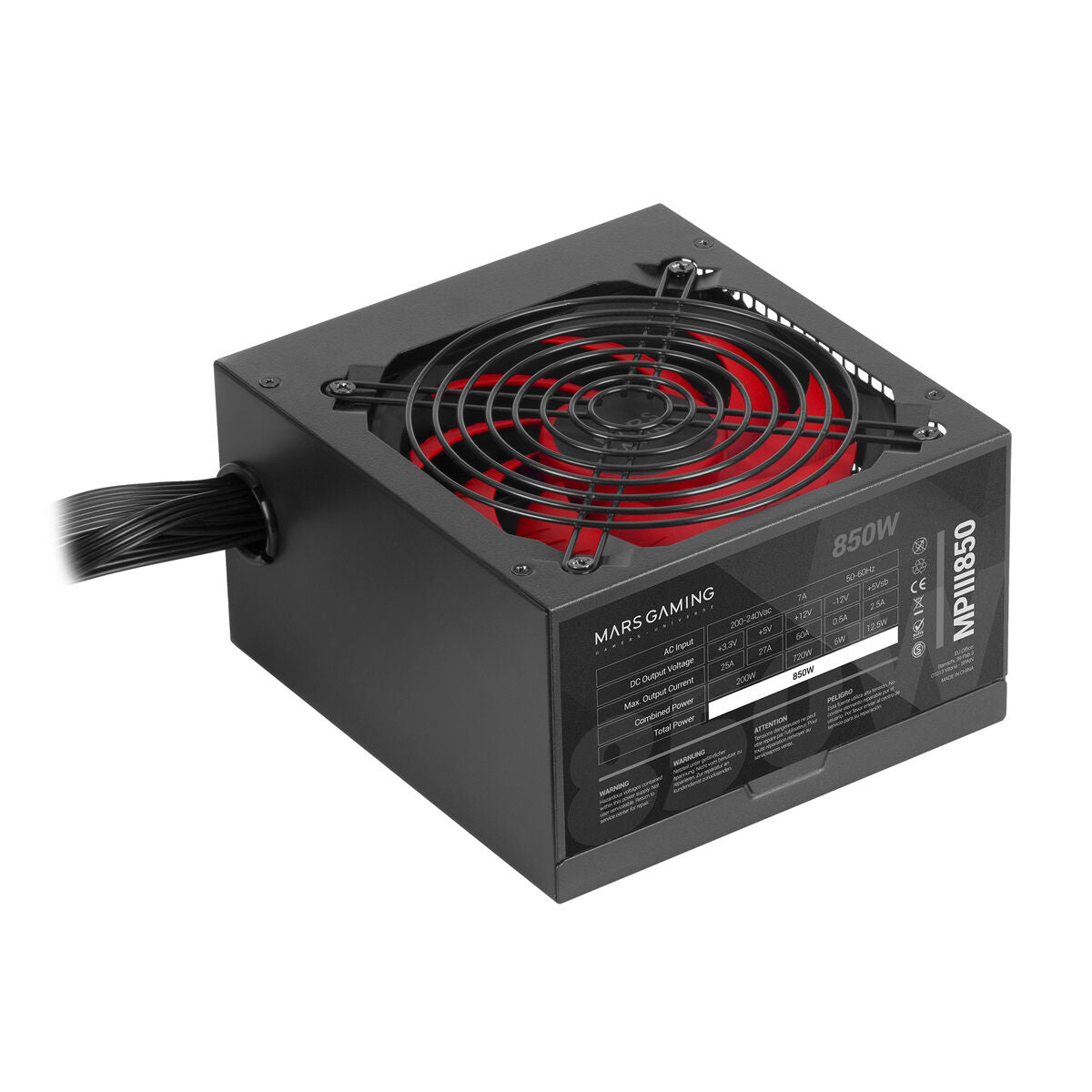 Power supply Mars Gaming MPIII850 ATX 850 W-1