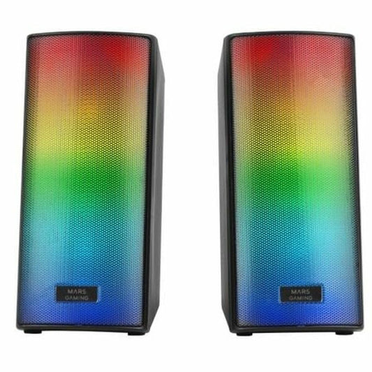PC Speakers Mars Gaming MSRGB2 Black-0