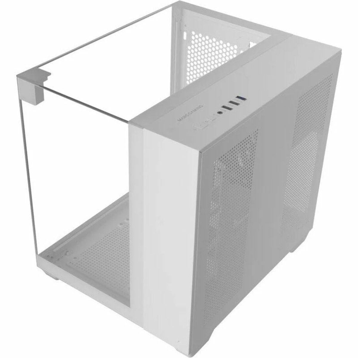 ATX Semi-tower Box Mars Gaming MCVISIONMW White-3