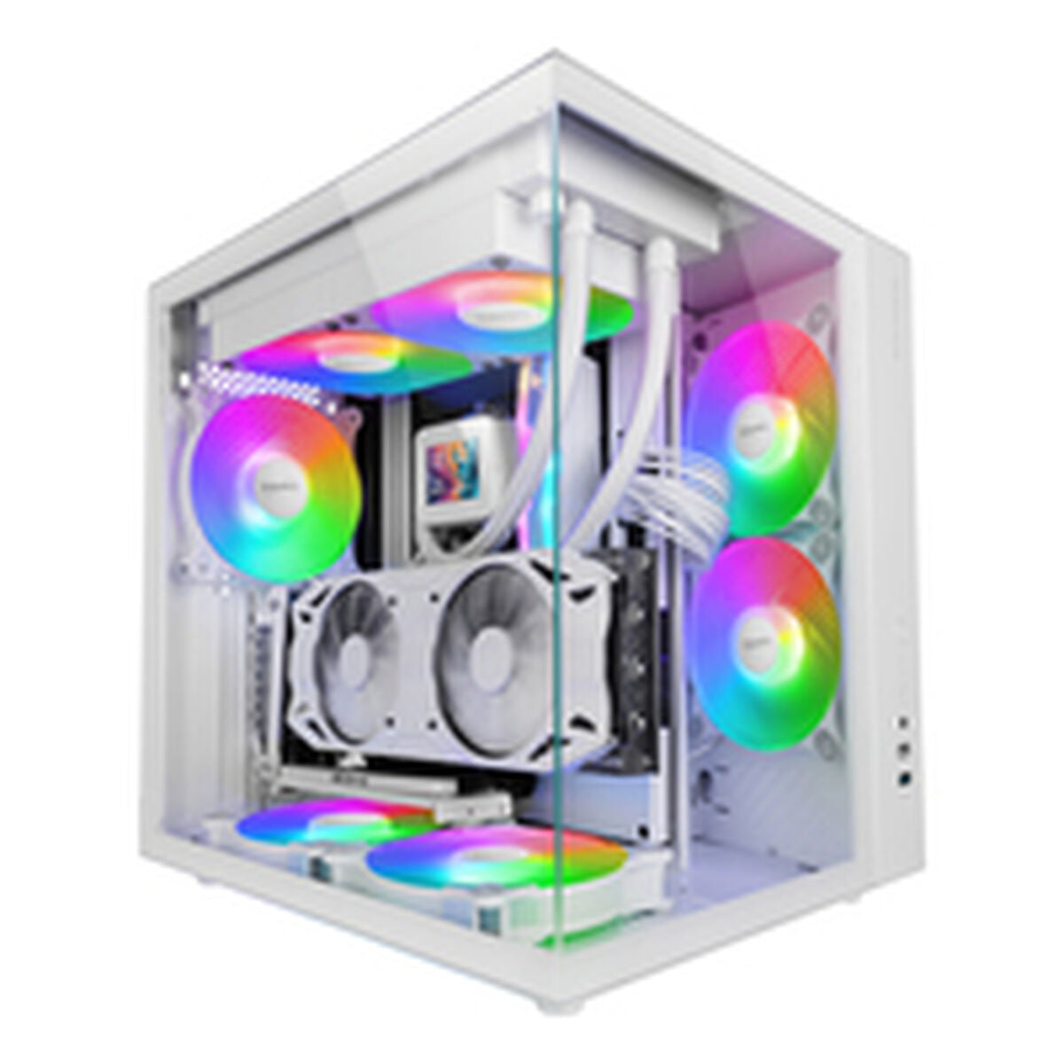 ATX Semi-tower Box Mars Gaming MCVONEW White-2