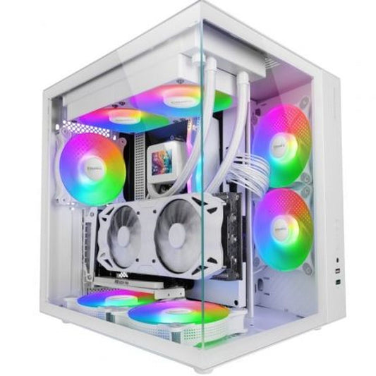 ATX Semi-tower Box Mars Gaming MCVONEW White-0