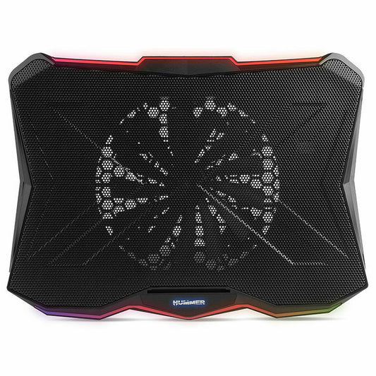 Portable Cooler Nox-Xtreme NXHUMMERPROSTAND LED RGB Black-0