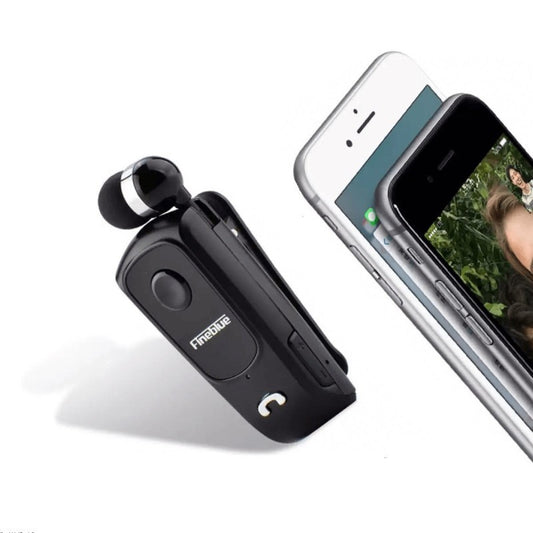 Bluetooth headset (csíptethető, visszahúzható)-0