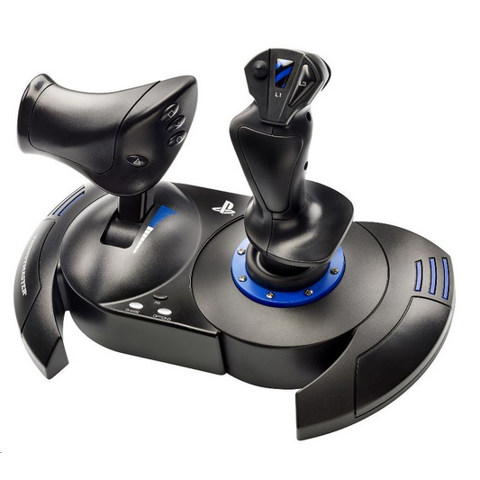 Джойстик Thrustmaster T.FLIGHT HOTAS 4 Official за PlayStation 5, PlayStation 4, PC (4160656/4160664)-0
