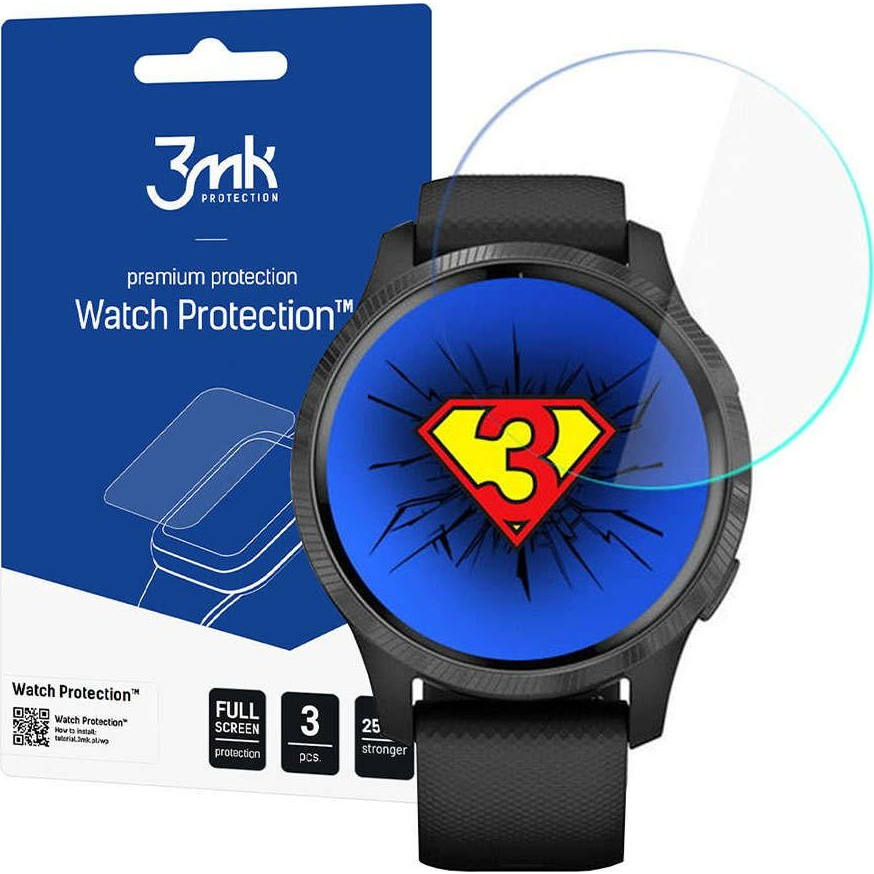 3MK Folia ochronna na ekran x3 3mk Watch Protection do Garmin Venu 2s (3mk Watch ARC(94))-0
