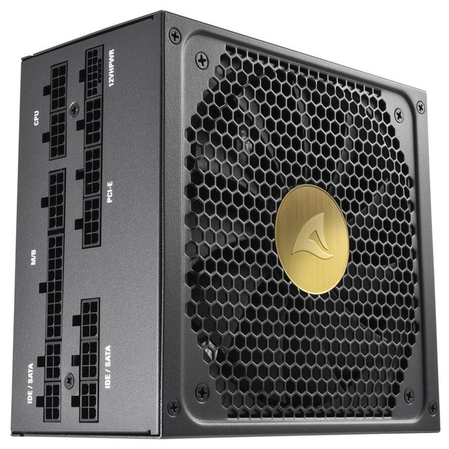 Sharkoon Rebel P30 Gold moduł zasilaczy 1000 W 20+4 pin ATX ATX Czarny (4044951038527)-0