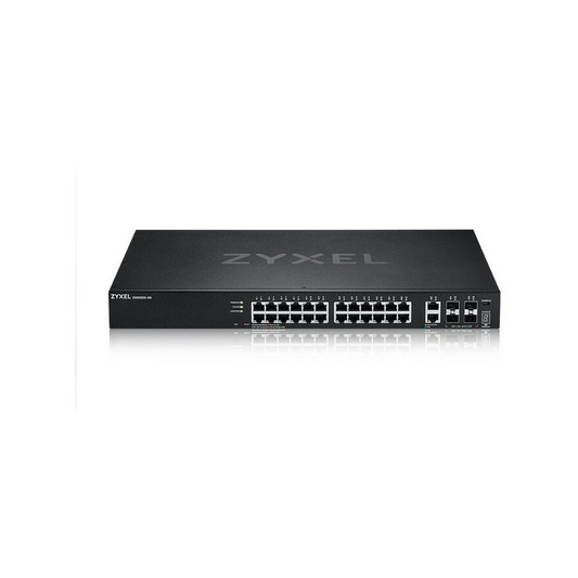 Zyxel XGS2220-30 Zarządzany L3 Gigabit Ethernet (10/100/1000) Czarny (XGS2220-30-EU0101F)-0